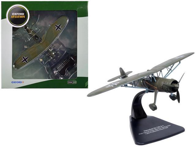 Henschel Hs 126 A-1 Reconnaissance Aircraft German Luftwaffe 'Oxford Aviation' 1/72 Diecast Model Airplane by Oxford Diecast