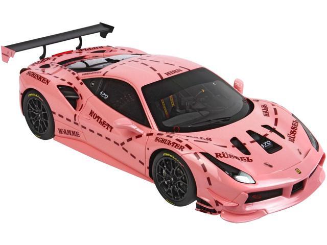 Ferrari 488 Challenge Rolex 24 Hours of Daytona (2018) with DISPLAY CASE Limited Edition to 108 pieces 1/18 Model Car by BBR