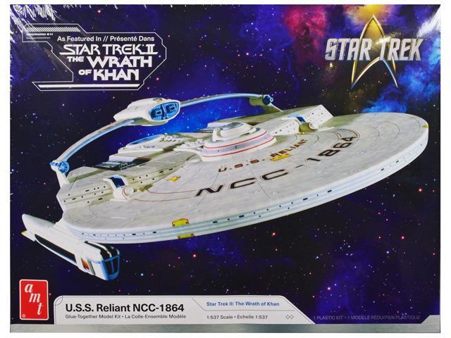 Skill 2 Model Kit U. S.S. Reliant NCC-1864 Space Craft 'Star Trek II: The Wrath of Khan' (1982) Movie 1/537 Scale Model by AMT