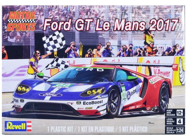 Level 4 Model Kit Ford GT '24 Hours of Le Mans' (2017) 1/24 Scale Model by Revell