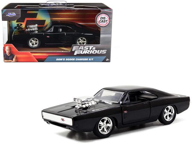 Dom's Dodge Charger R/T Black 'Fast & Furious 7' (2015) Movie 1/32 Diecast Model Car by Jada
