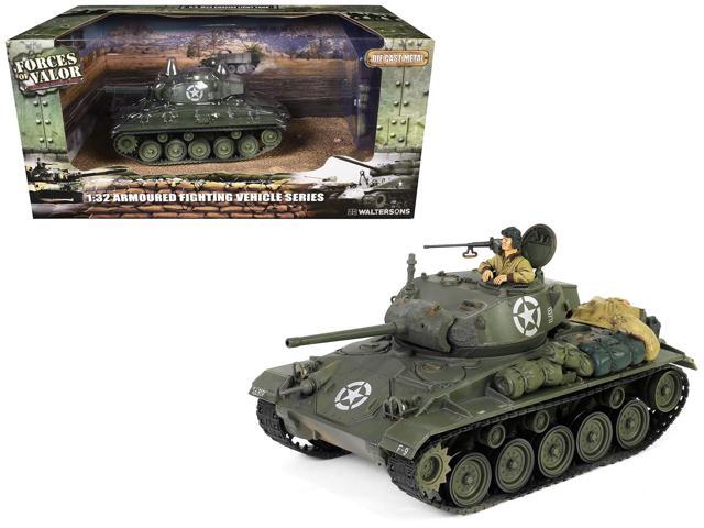 M24 Chaffee Light Tank 'Germany, WWII' (1945) US Army 'Armoured Fighting Vehicle' Series 1/32 Die Cast Model by Forces of Valor