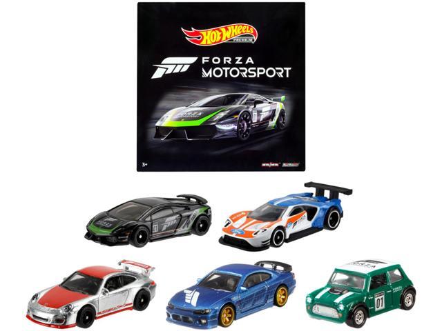'Forza Motorsport' 5 piece Set Diecast Model Cars by Hot Wheels