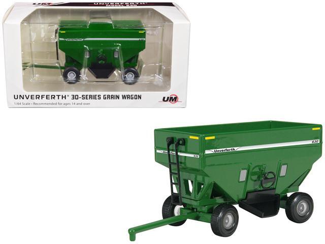 Unverferth 630 Grain Wagon Green 1/64 Diecast Model by SpecCast