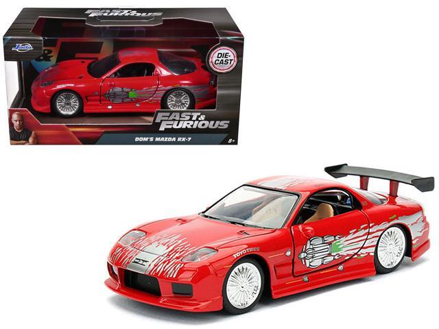 Dom's Mazda RX-7 Red 'Fast & Furious' Movie 1/32 Diecast Model Car by Jada