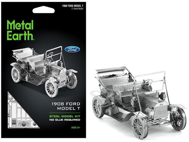 Model Kit 1908 Ford Model T Metal (Moderate Difficulty) Steel Model by Metal Earth