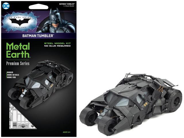 Model Kit Batman Tumbler 'The Dark Knight Trilogy' (2005-2012) Movies (Challenging Difficulty) Steel Model by Metal Earth