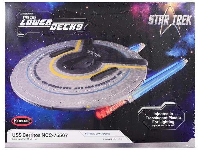 Skill 2 Model Kit USS Cerritos NCC-75567 Spacecraft 'Star Trek' (2020-2024) Series 1/1400 Scale Model by Polar Lights