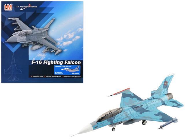 Lockheed F-16B Fighting Falcon Fighter Aircraft 'Top Gun 04' US Navy 'Air Power Series' 1/72 Diecast Model Hobby Master