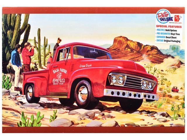 Skill 2 Model Kit 1953 Ford Pickup Truck 'Baja Patrol' 1/25 Scale Model by AMT