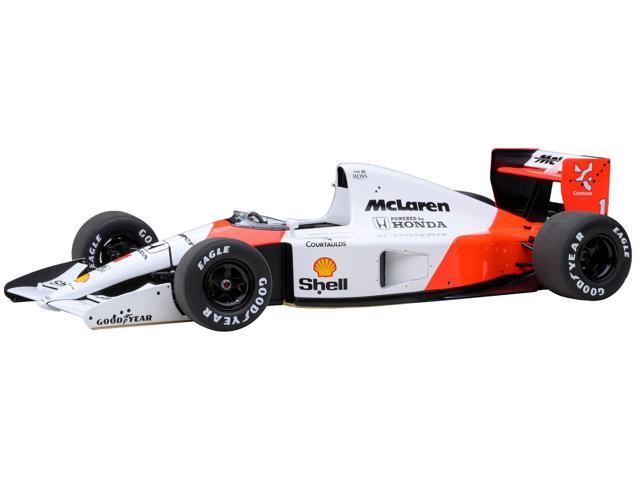 McLaren Honda MP4/6 #1 Ayrton Senna 2nd Place Formula One F1 Japanese GP (1991) (with McLaren Logo) 1/18 Model Car by Autoart
