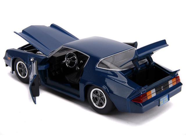 Billy's Chevrolet Camaro Z28 Metallic Dark Blue 'Stranger Things' (2016) TV Series 1/32 Diecast Model Car by Jada