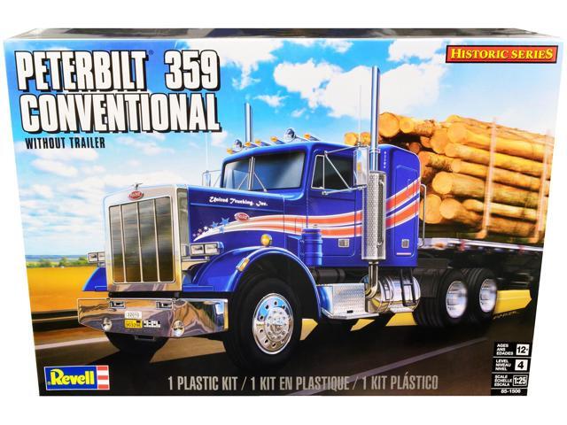 Level 4 Model Kit Peterbilt 359 Conventional Truck Tractor (without Trailer) 'Historic Series' 1/25 Scale Model by Revell