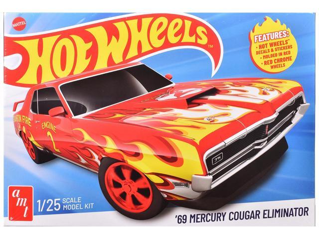 Skill 2 Model Kit 1969 Mercury Cougar Eliminator 'Hot Wheels' 1/25 Plastic Model by AMT