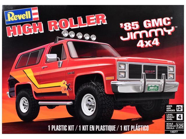 Level 4 Model Kit 1985 GMC Jimmy 4x4 'High Roller' 1/25 Scale Model by Revell