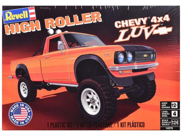 Level 4 Model Kit Chevrolet LUV 4x4 Pickup Truck 'High Roller' 1/24 Scale Model by Revell