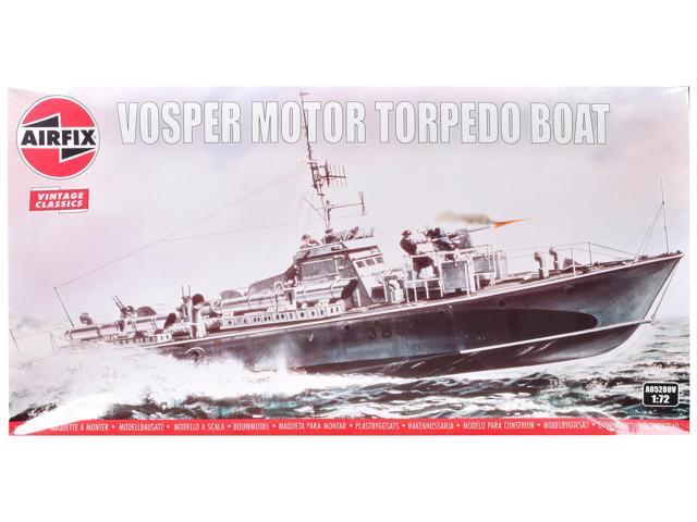 Level 3 Model Kit of Vosper Motor Torpedo Boat 1/72 Plastic Model Kit by Airfix
