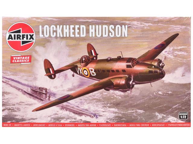 Level 2 Model Kit of Lockheed Hudson Light Bomber Aircraft 1/72 Plastic Model Kit by Airfix