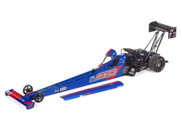 NHRA TFD (Top Fuel Dragster) #14TF Tony Stewart 'MOPAR Direct Connection' Blue and Red (2025) 1/24 Diecast Model by Auto World