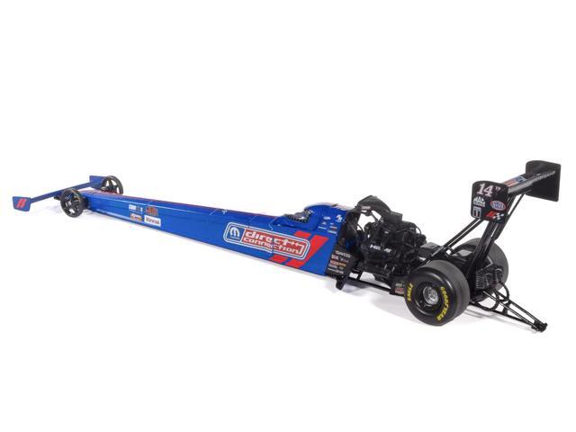 NHRA TFD (Top Fuel Dragster) #14TF Tony Stewart 'MOPAR Direct Connection' Blue and Red (2025) 1/24 Diecast Model by Auto World