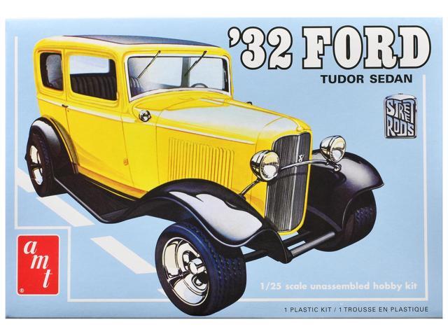 Skill 2 Model Kit 1932 Ford Tudor Sedan Street Rods Series 1/25 Scale Model by AMT Skill 2 Model Kit 1932 Ford Tudor Sedan Street Rods Series 1/25 Scale Model by AMT