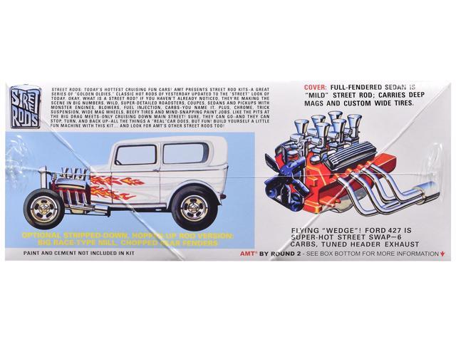 Skill 2 Model Kit 1932 Ford Tudor Sedan 'Street Rods' Series 1/25 Scale Model by AMT