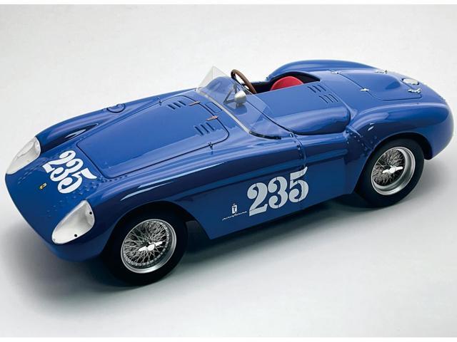Ferrari 500 Mondial #235 'Santa Barbara Road Races' (1954) 'Mythos Series' w/Display Case Ltd Ed 1/18 Model Car by Tecnomodel.