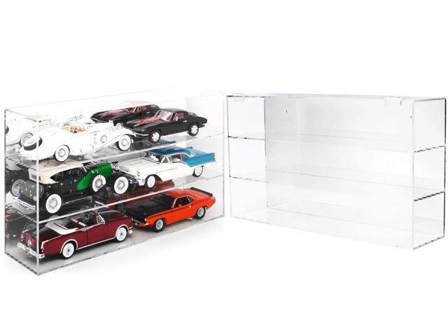 6 Car Acrylic Display Show Case for 1/18 Scale Models by Auto World