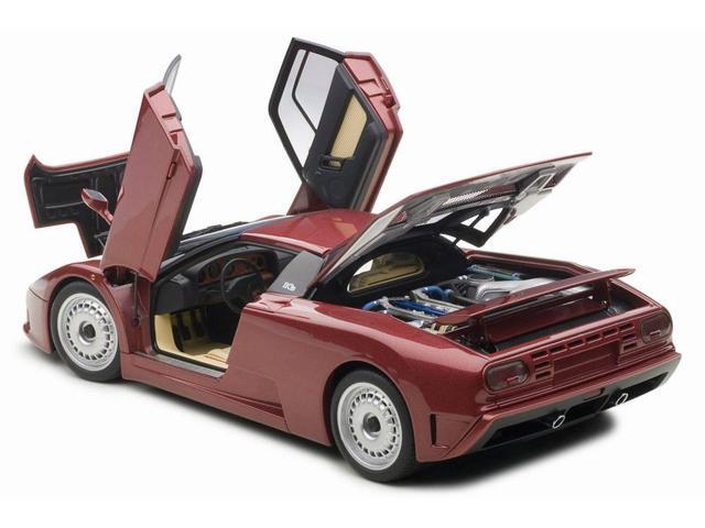 Bugatti EB110 GT Dark Red 1/18 Diecast Car Model by Autoart