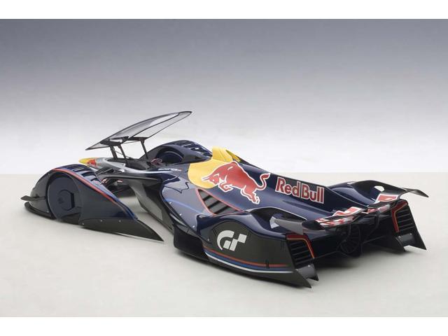 Red Bull X2014 Fan Car Red Bull Color Sebastian Vettel 1/18 Model Car by Autoart