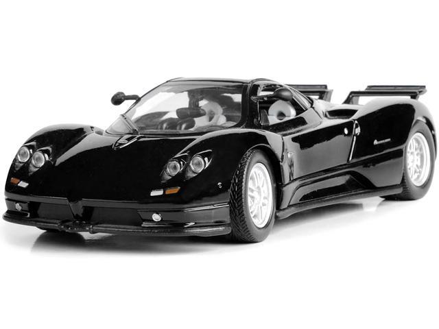 Pagani Zonda C12 Black 1/24 Diecast Car Model by Motormax