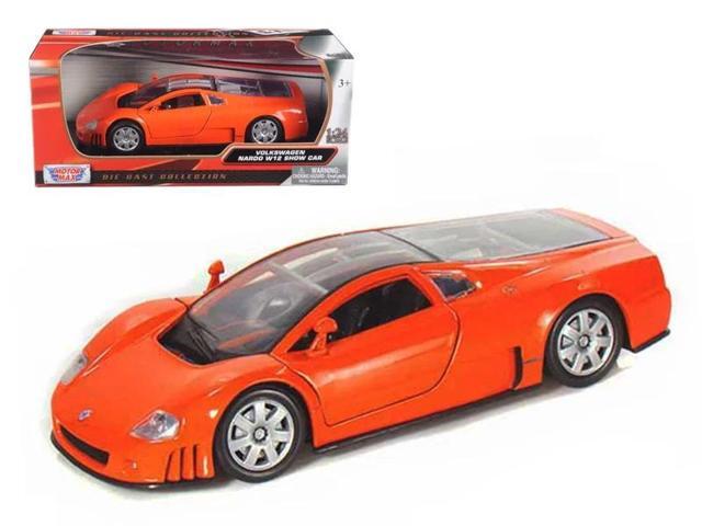 Volkswagen Nardo W12 Show Car Black 1/24 Diecast Model Car by Motormax