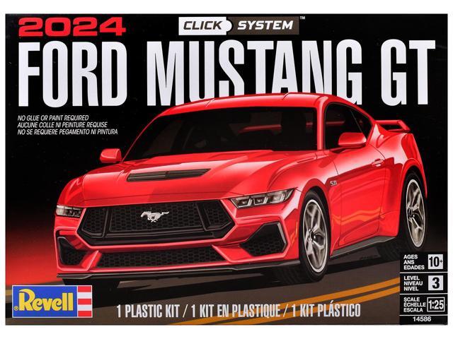 Level 3 2024 Ford Mustang GT 2-in-1 Kit (Level 3 Click System) 1/25 Plastic Model Kit by Revell