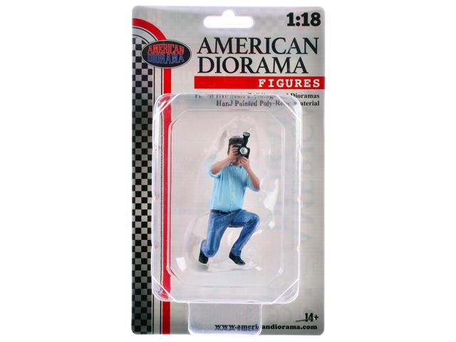 'Photographers' Figure #3 for 1/18 Scale Models by American Diorama