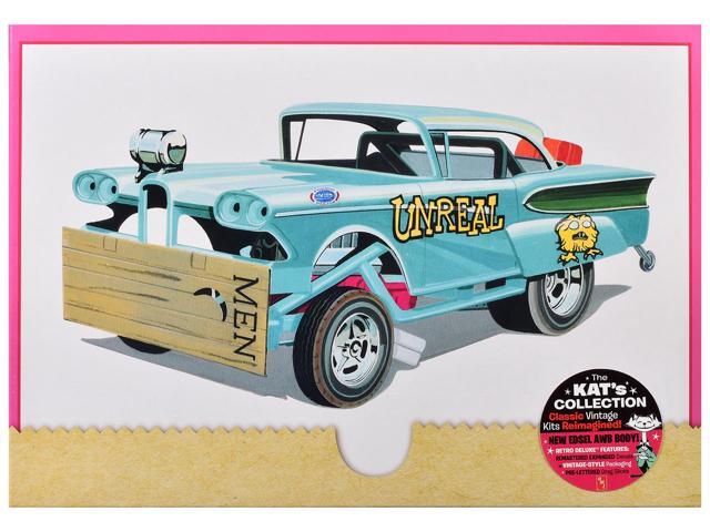 Skill 2 Model Kit of 1958 Edsel Funny Car 'Unreal' 1/25 Plastic Model Kit by AMT
