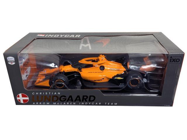 Dallara IndyCar #7 Christian Lundgaard 'McLaren' Arrow McLaren 'NTT IndyCar Series' (2026) 1/18 Diecast Model Car by IXO Models