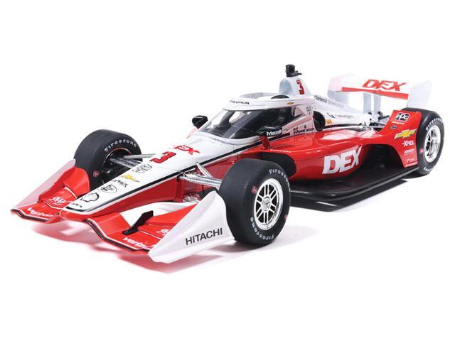 Dallara IndyCar #3 Scott McLaughlin 'DEX' Team Penske 'NTT IndyCar Series' (2026) 1/18 Diecast Model Car by IXO Models