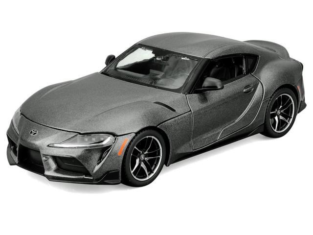 Toyota GR Supra Gray Metallic 'Special Edition' Series 1/24 Diecast Model Car by Maisto