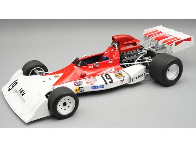 BRM P160E #19 F1 'German GP' (1973) 'Mythos Series' with Display Case Limited Edition to 50 pieces 1/18 Model Car by Tecnomodel