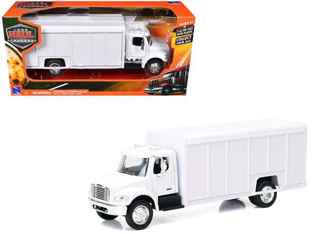 Freightliner M2 Beverage Truck White 'Long Haul Trucker' Series 1/43 Diecast Model by New Ray