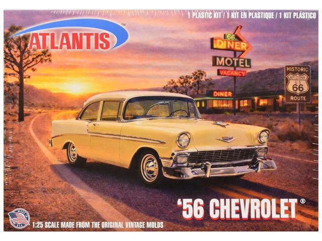 Skill 3 Model Kit 1956 Chevrolet Bel Air 'Route 66' 1/25 Scale Model by Atlantis