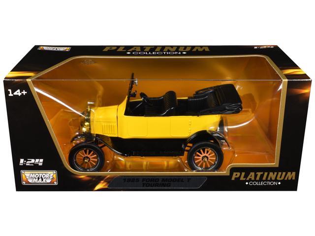 1925 Ford Model T Touring Yellow 'Platinum Collection' Series 1/24 Diecast Model Car by Motormax