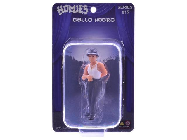 Gallo Negro 1.75' Figure 'Special Release' #1 Series 15 Model by Homies
