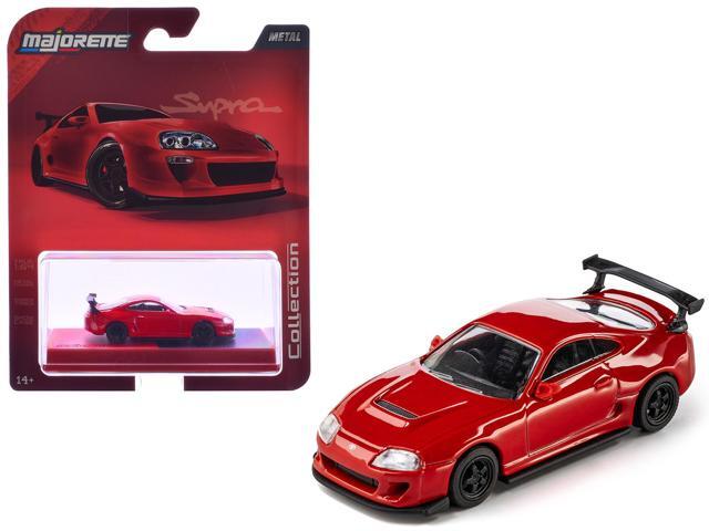 1995 Toyota Supra RHD (Right Hand Drive) Red 'Collection' Series 1/64 Diecast Model Car by Majorette