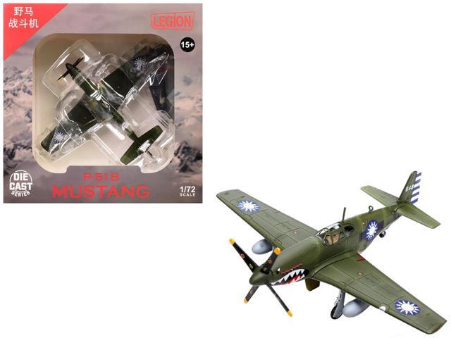 North American P-51C Mustang Aircraft '648, No.32 Squadron' (1945) Chinese Air Force 1/72 Diecast Model by Legion
