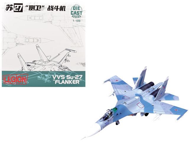 Sukhoi Su-27 Flanker-B Aircraft 'Blue 388, Paris Air Show' (1989) Soviet Air Force 1/100 Diecast Model by Legion