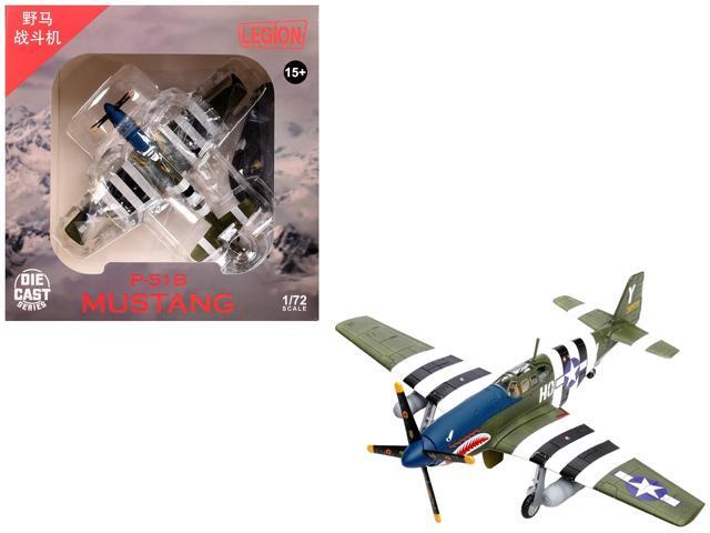 North American P-51B Mustang Aircraft 'Blue-Nosed Bastards of Bodney' (1944) US Army Air Forces 1/72 Diecast Model by Legion