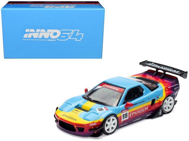 Honda NSX (NA1) #919 'Pandem Rocket Bunny' Light Blue w/Graphics 'APA XPO 2025 Event Ed' 1/64 Diecast Model Car by Inno Models