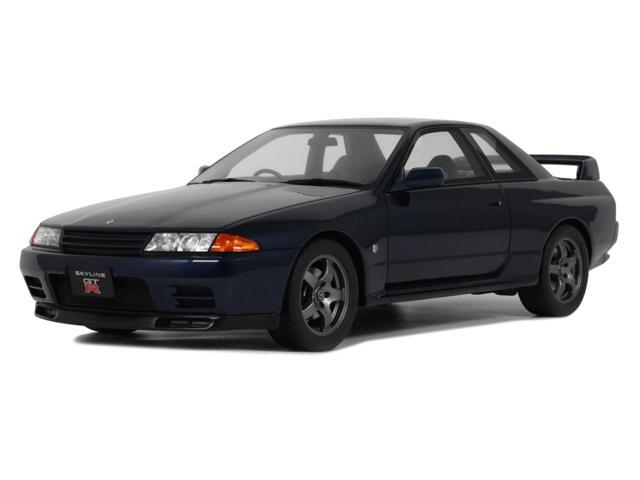 1993 Nissan Skyline GT-R (BNR32) RHD Dark Blue Pearl Limited Edition to 2000 pieces Worldwide 1/18 Model Car by Otto Mobile