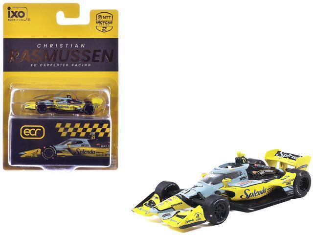 Dallara IndyCar #21 'Splenda' Ed Carpenter Racing 'NTT IndyCar Series' (2026) 1/64 Diecast Model by IXO Models